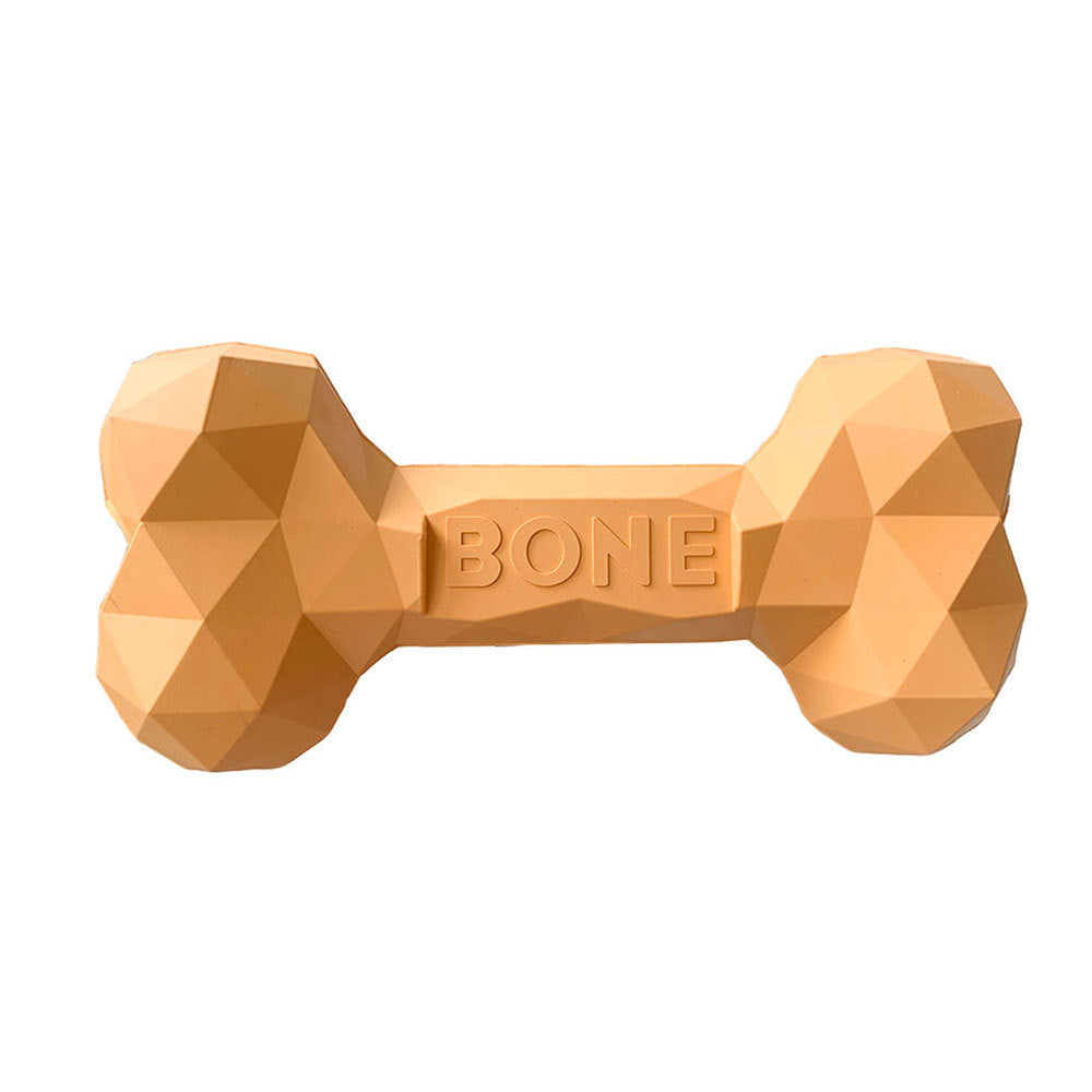 Pet Teeth Grinding Bite Resistant Rubber Bone Toy