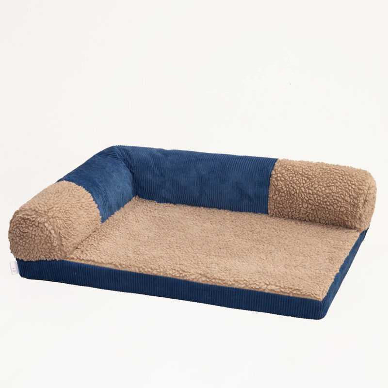 Removable And Washable Cushions Scratch-resistant Linen Dog Sofa Kennel