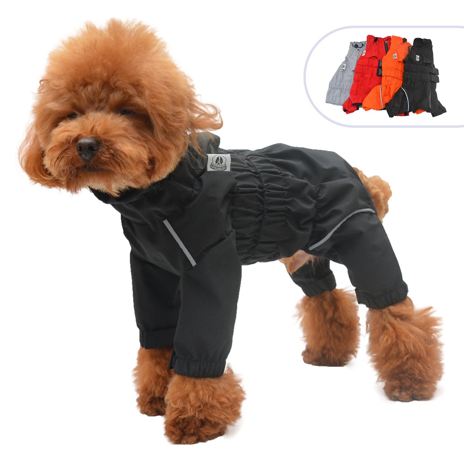 Pet Four-legged Dog Outdoor Clothing Raincoat