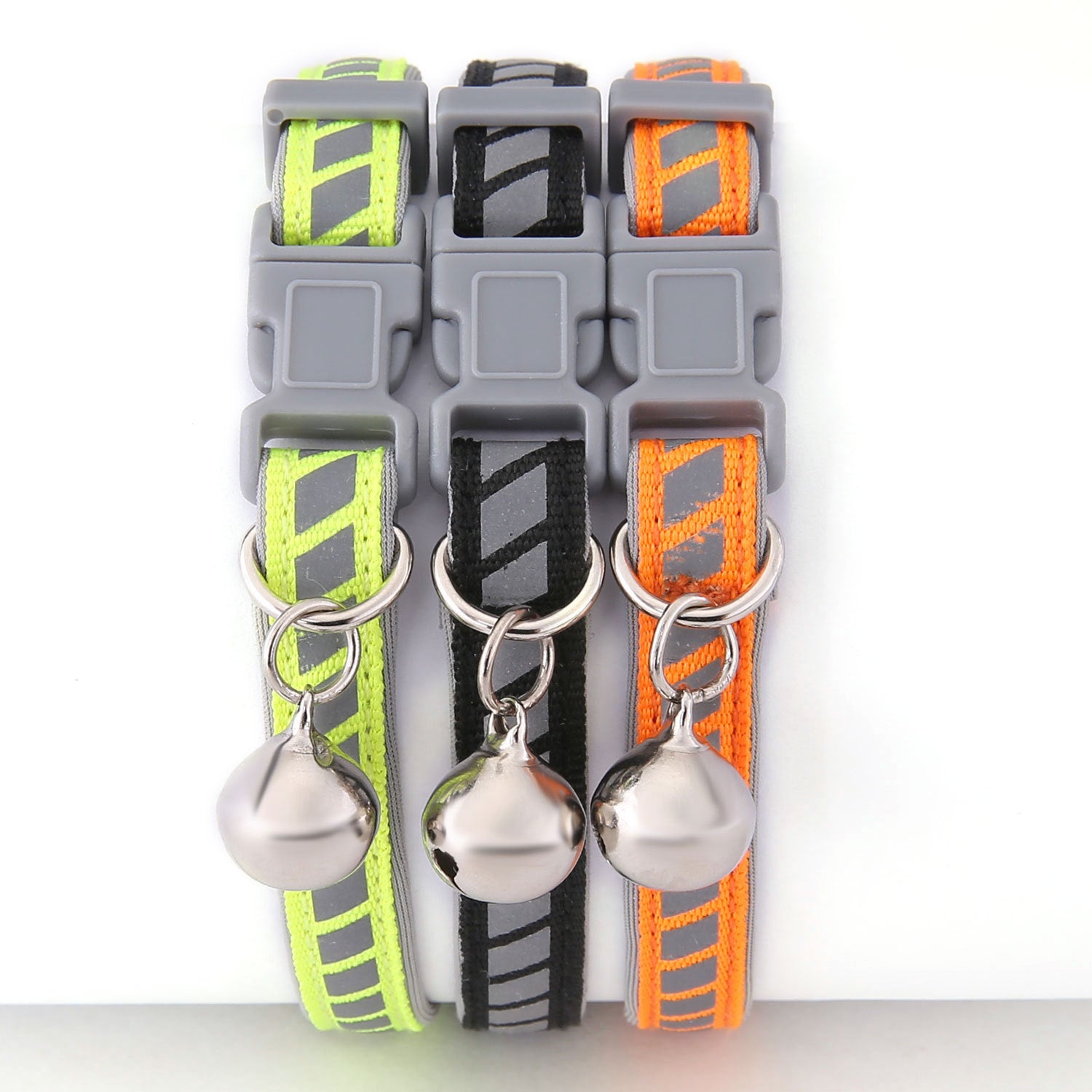 Pet Collars Reflective Plastic Buckle Outdoor