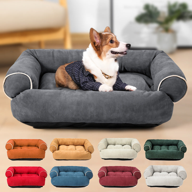 Dog Sofa Bed Sleeping Bag Kennel House Winter Warm