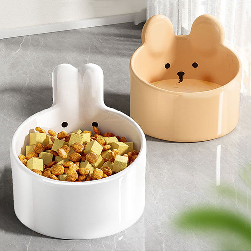 Household Pet Ceramic Bowl Large Caliber Bowls