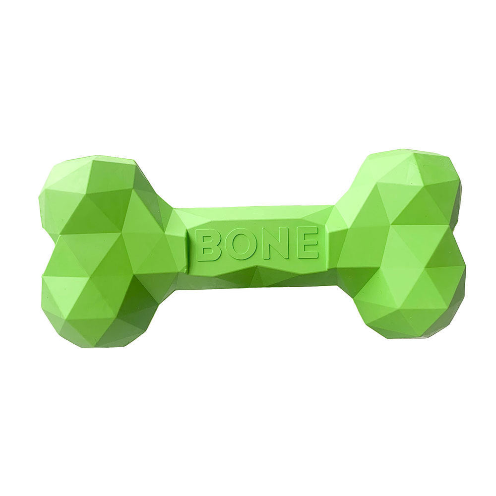 Pet Teeth Grinding Bite Resistant Rubber Bone Toy