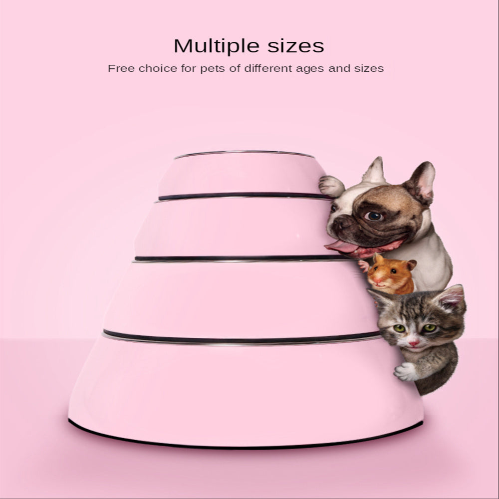 Stainless Steel Food Bowls Pet Rounud Bowls