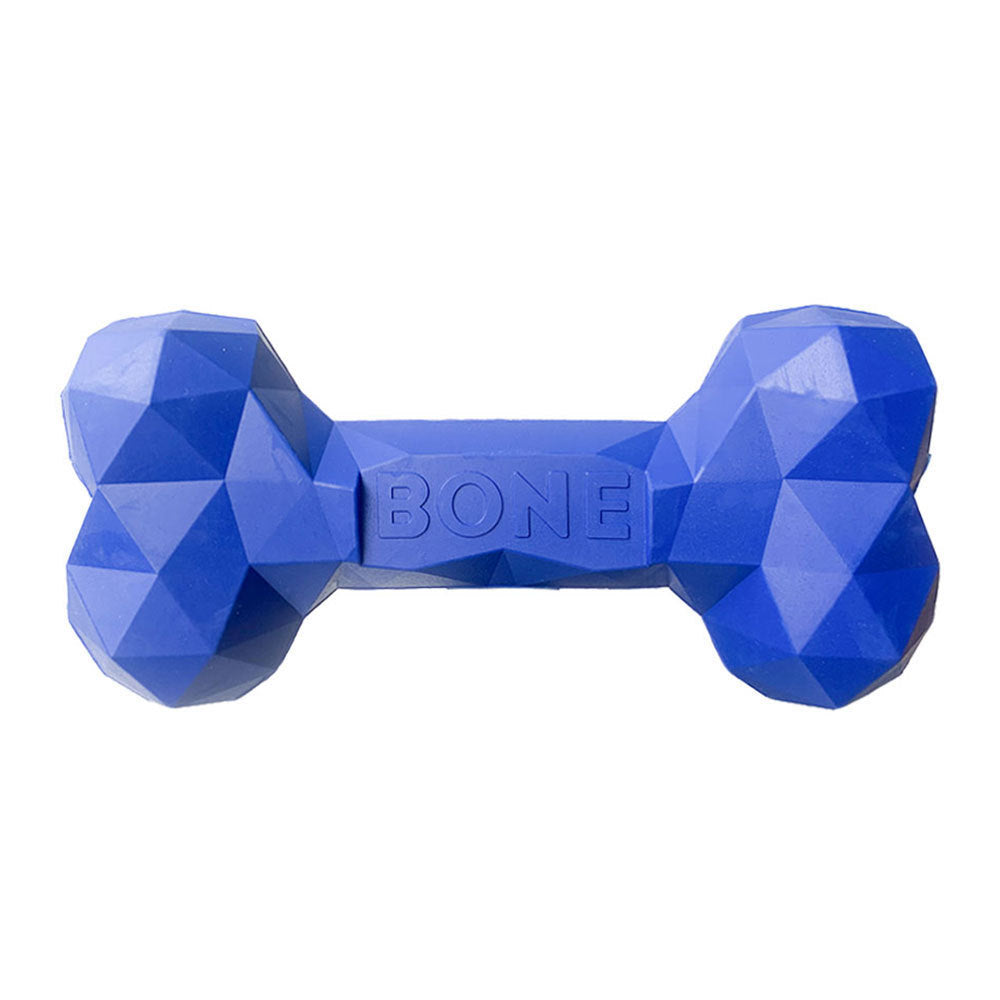 Pet Teeth Grinding Bite Resistant Rubber Bone Toy