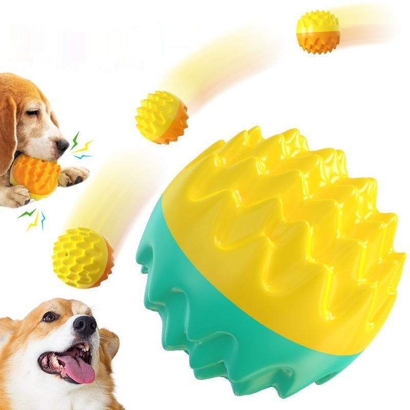 Pet Supplies Sound Toothbrush Training Teether Ball